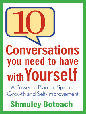 cover image of 10 Conversations You Need to Have with Yourself